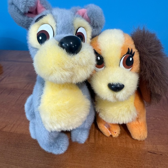 Disney Other - Original 80s Disney Lady and the Tramp Stuffies